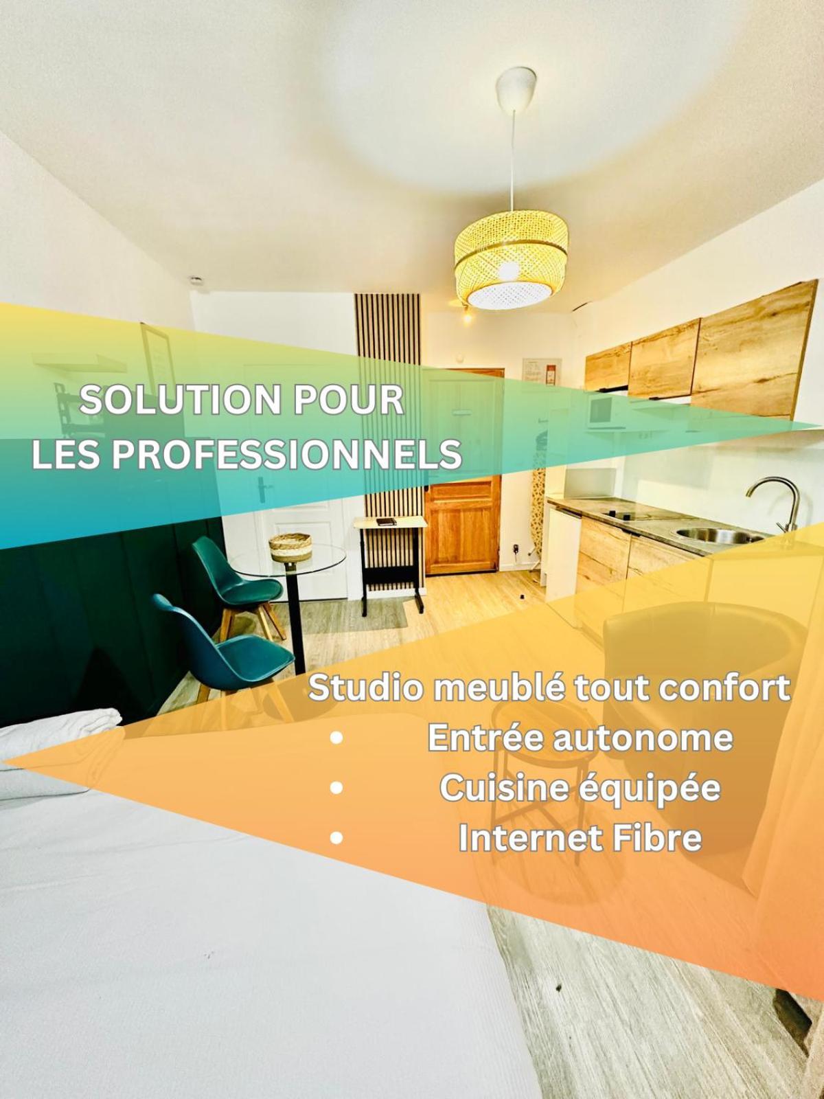 Btobed - Location Professionnelle - 2 Studios Confort - Proche Parc Des Expos Et Stade De France Le Bourget Kültér fotó